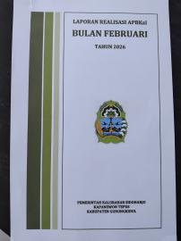 Pemkal Sidoharjo Sampaikan Laporan Realisasi APBKal Februari 2026 Secara Tertib dan Tepat Waktu